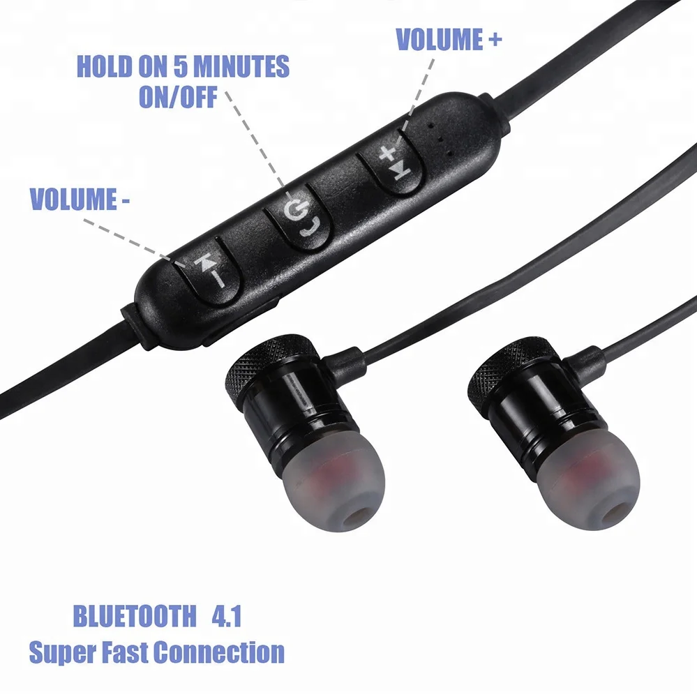 Wireless Sport Earphone Earbuds Headset Headphone