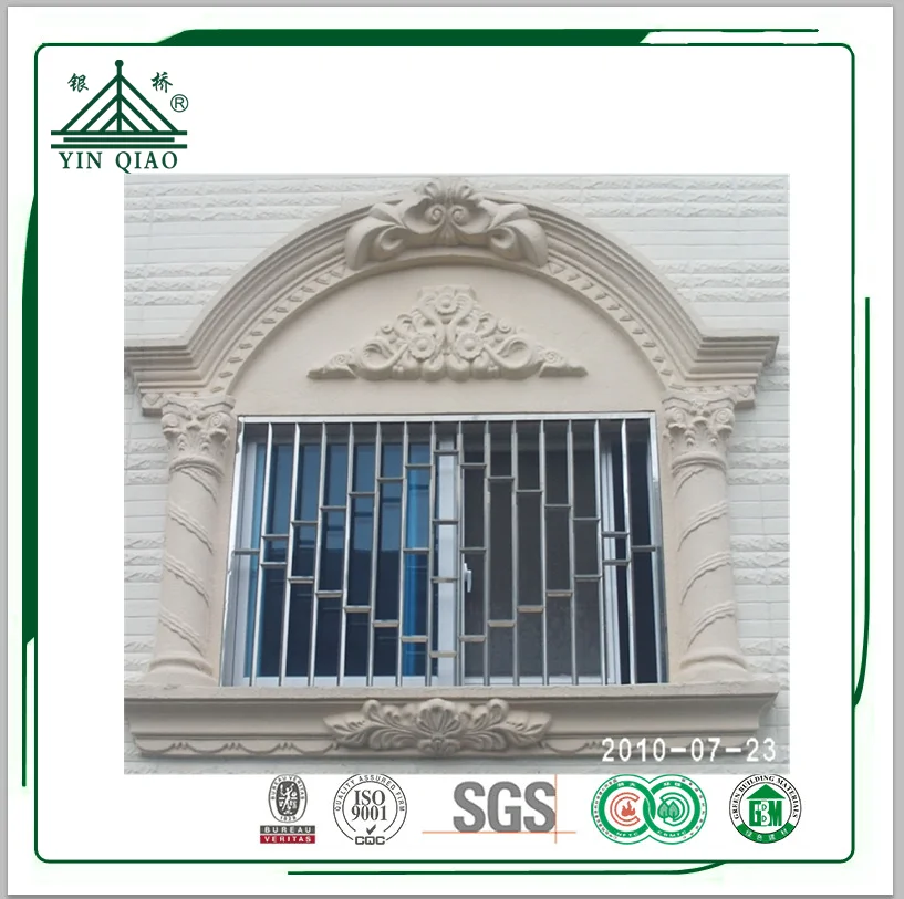 Door Window Trim Mouldings Plastic Window Frame Moulds For Grc Concrete