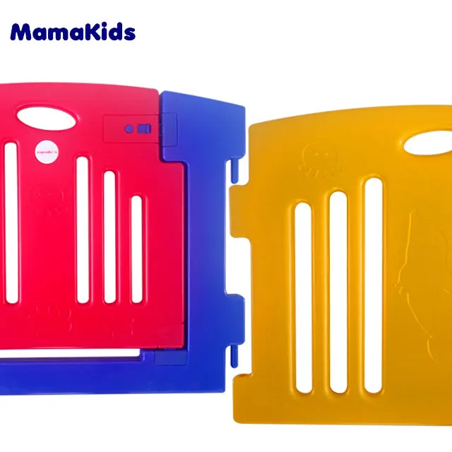 Plastic large baby playpen portable kids fence bebe play yard