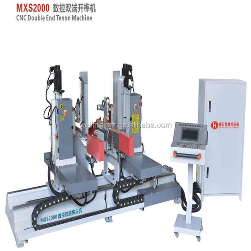 
China best manufacturer woodworking double end tenoner machine 