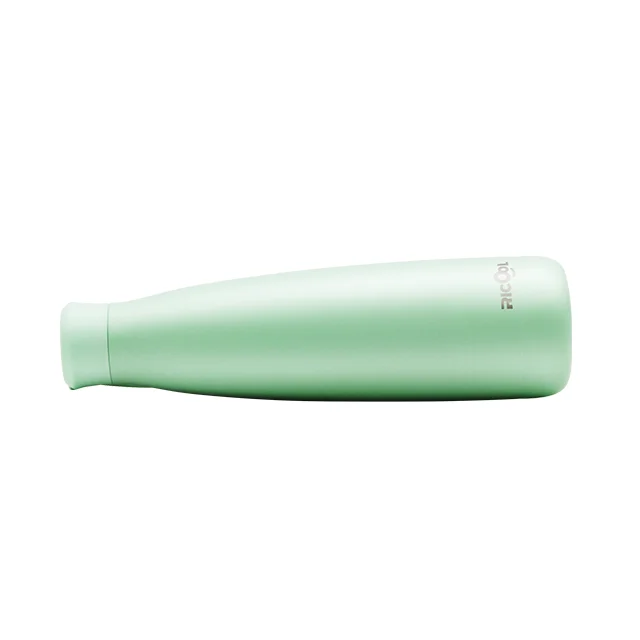 umbottle 500ml Rubber Painting Double Wall Cola Shaped Stainless Steel Sport Water Bottle Flask