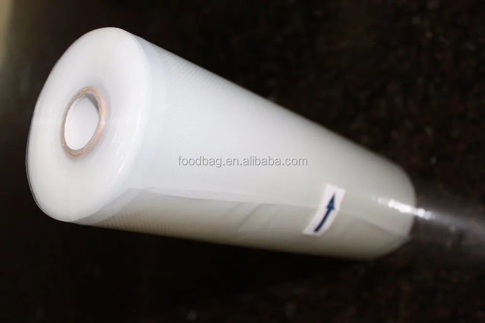 PA PE BPA free storage vacuum sealer bags 90 micron embossed plastic vacuum bags for food vacuum machine