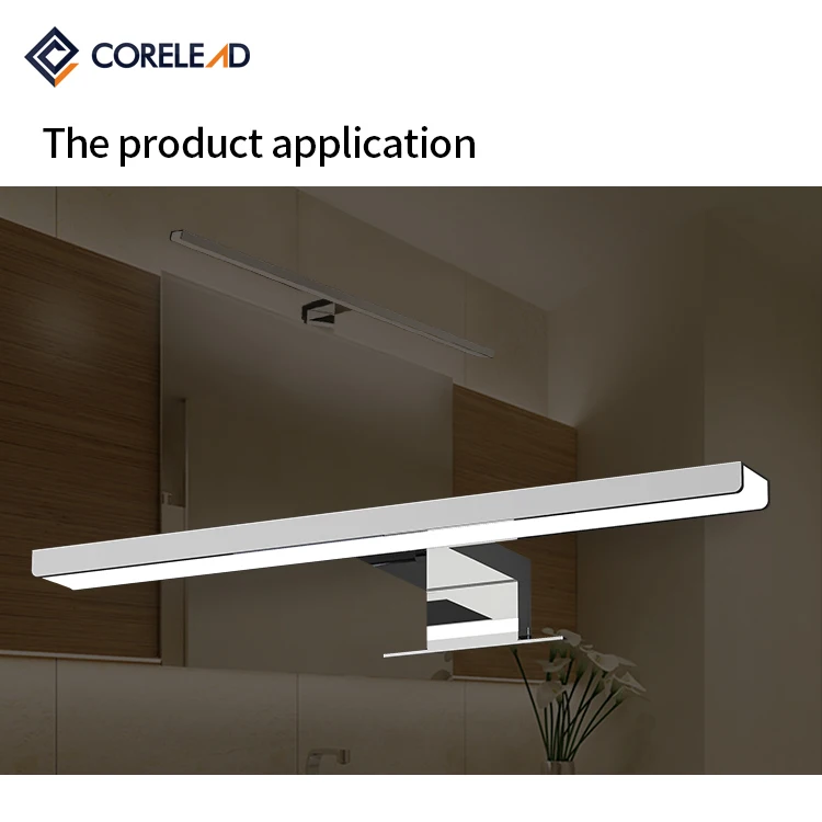 Лидер продаж, светодиодный зеркальный светильник для ванной комнаты с сертификатом IP44/CE/ROSH от TUV