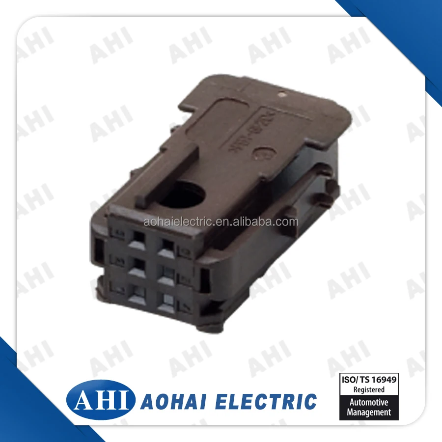 953382-4 китай поставщиком 0.7 серии коричневый провод 6 контакт. автомобильных разъемов