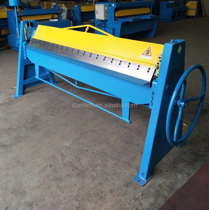Good quality Manual TDF flange folding machine hand folding machine , menual sheet iron bender