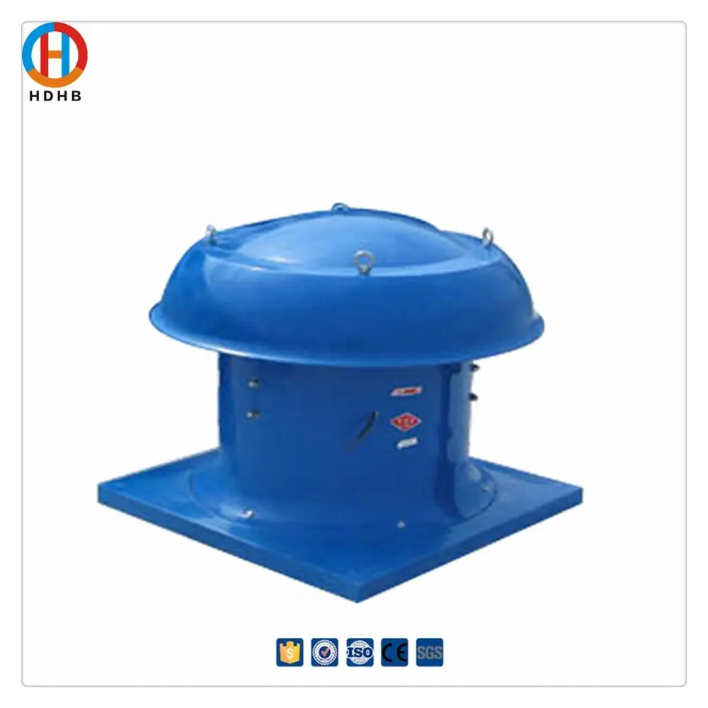 Industrial Anti-Corrosion Axial Flow Type FRP Top Roof Exhaust Fan