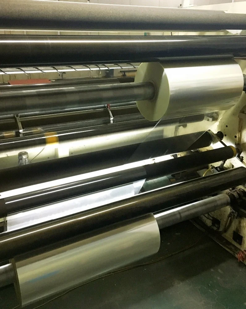 
PVDC Coated Plastic Packaging Clear Mylar KPET FILM Boiled For Cooked Food Packaging 