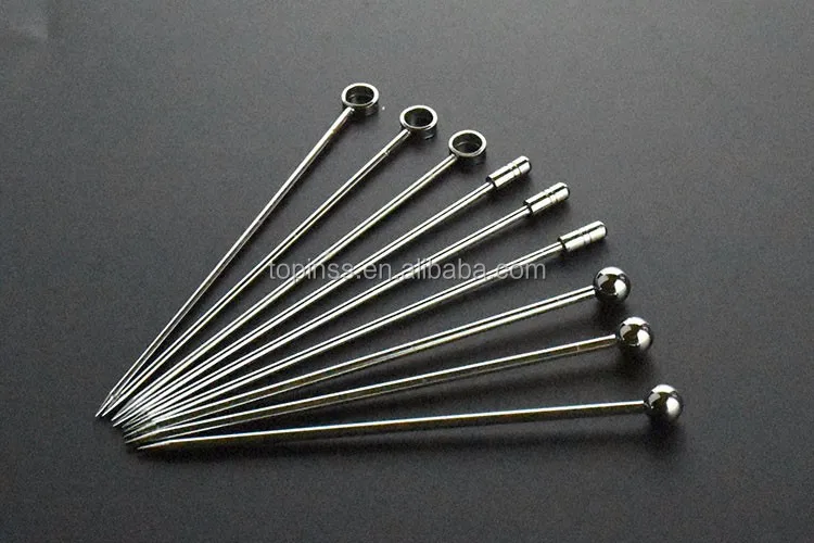 High Quality Stainless steel cocktail picks kit bar accessories