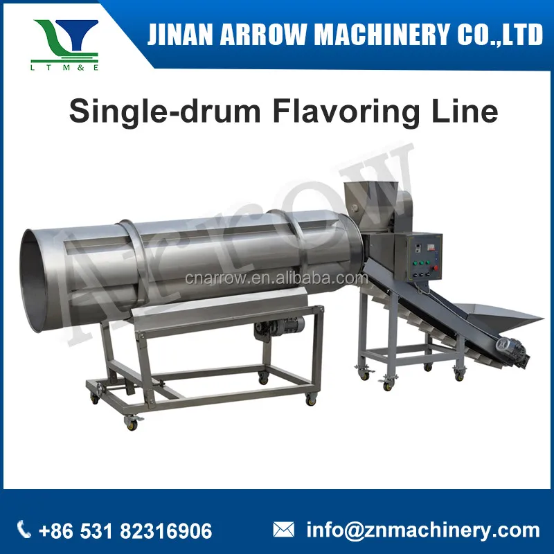 Hot Sale High Quality Fried Cassava Chip Extruding & Frying Making Machine