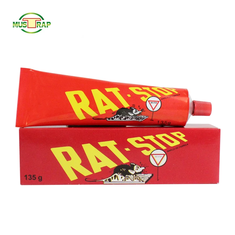Mustrap best selling yellow glue live catch rat trap mouse glue tube