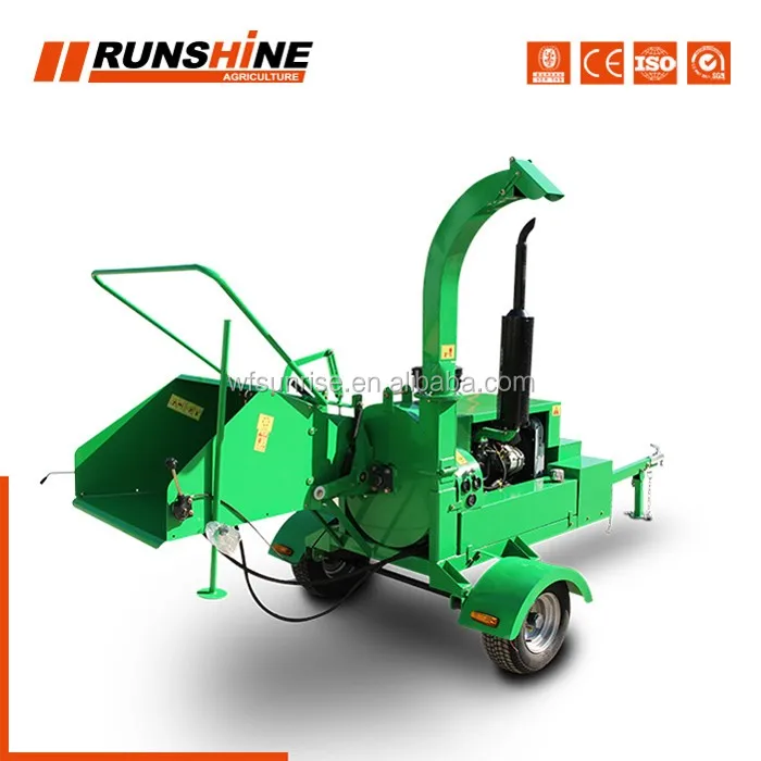 Top Chinese Factory Firewood Machine Industrial Shredder Chipper Mulcher