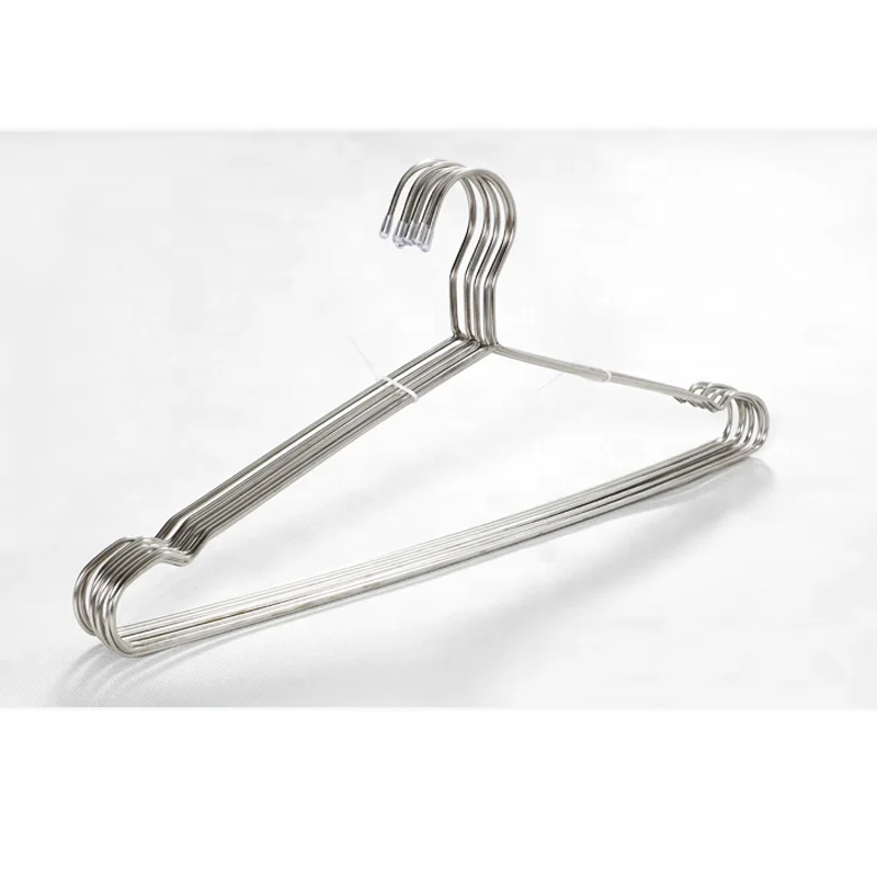 Hot Sell Manufacturer Stainless Steel Hanger Metal Hanger Garment Hanger Laundry Drying Rack