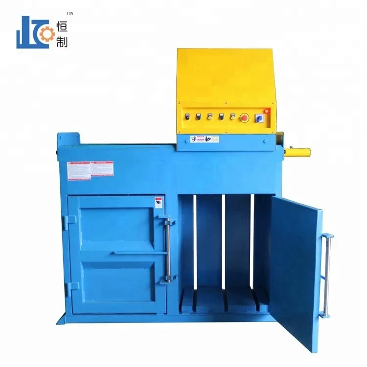 Vertical hydraulic multi chamber waste paper cardboard baler machine plastic baling machine