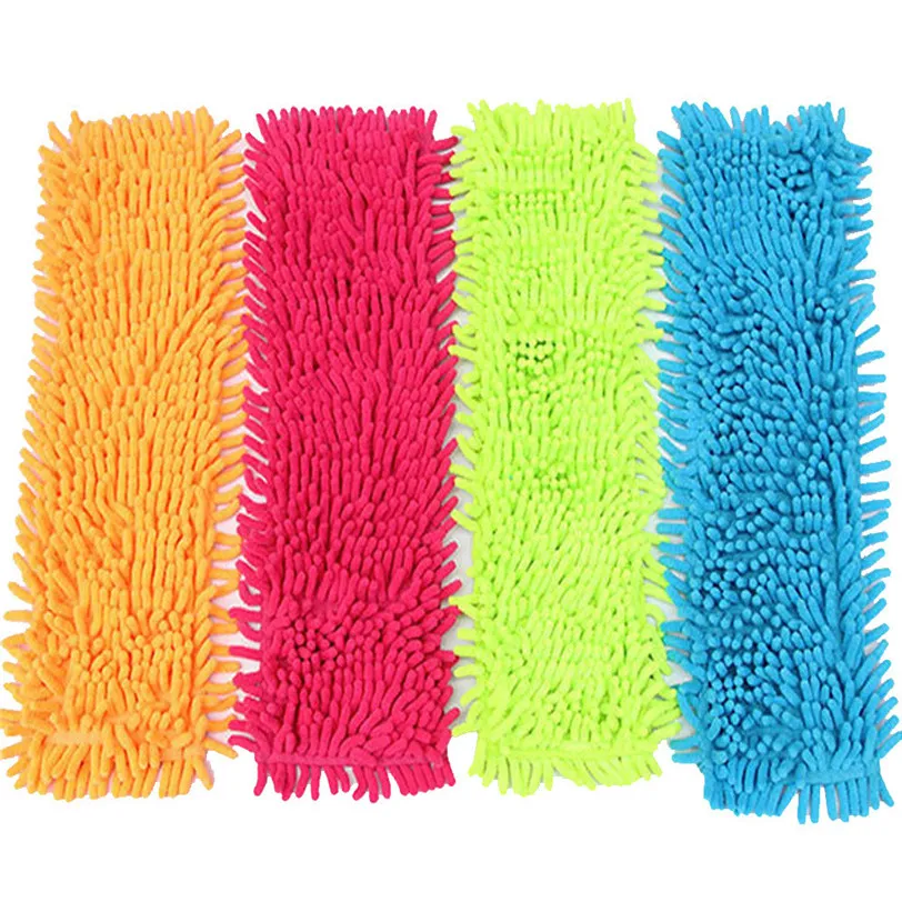 Chenille flat floor microfibra mop microfiber