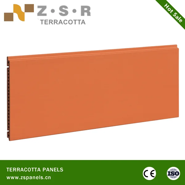 Terracotta wall covering tiles ,constructed terracotta wall plate tiles,terracotta facade panel for exterior