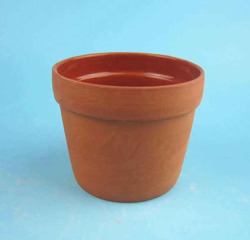 Glazed Finishing and Clay Ceramic Type decorative plant pots indoor flower pot