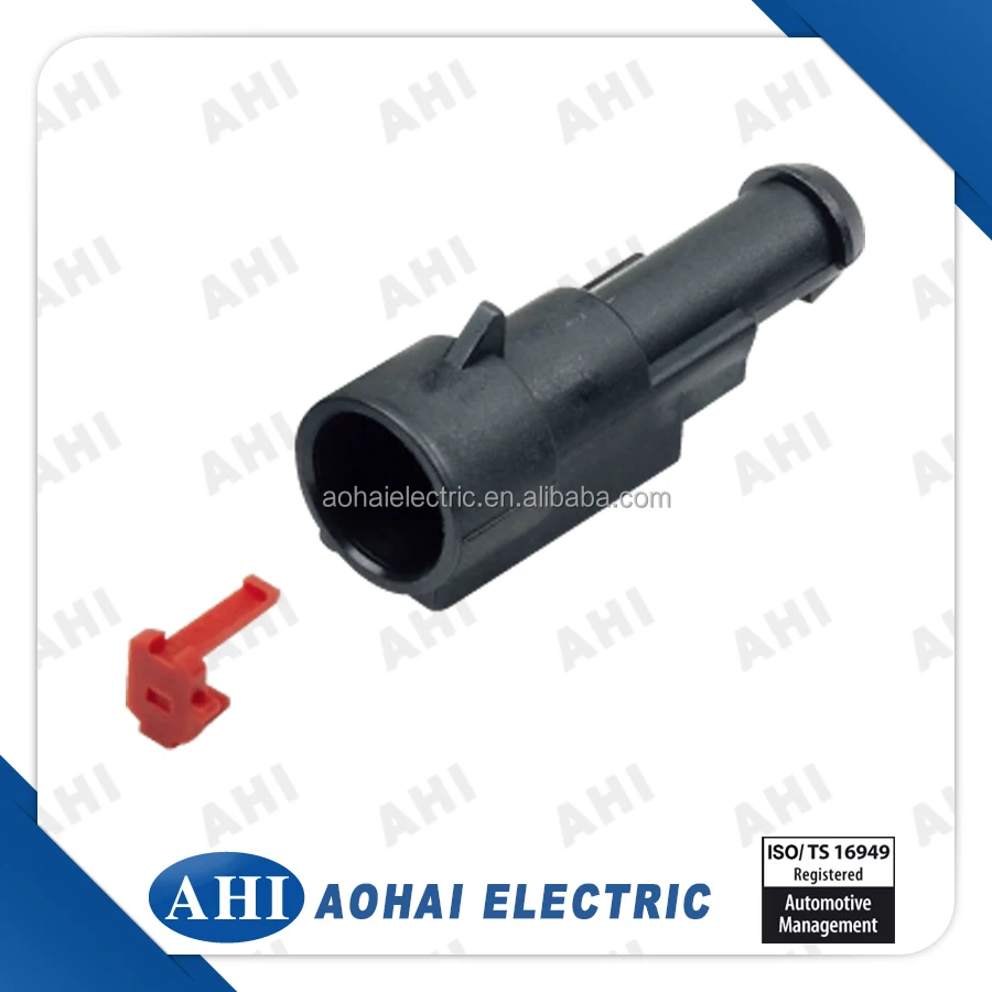 282108-1 корпус 6 контакт. электрический кабель мужской superseal разъем