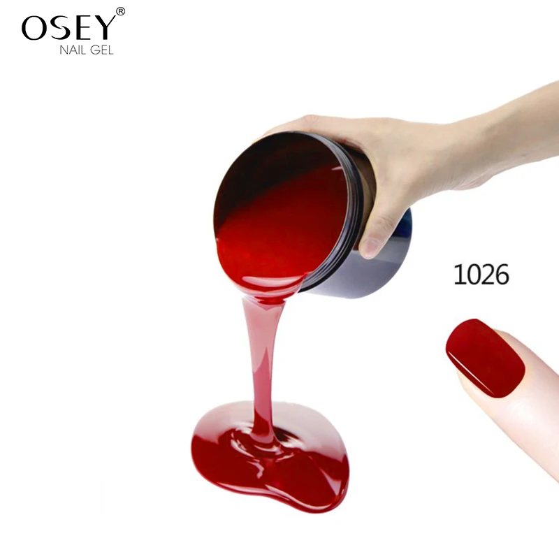 OSEY Цветной Гель-лак для ногтей оптом OEM для пустой стеклянной бутылки для лака для ногтей