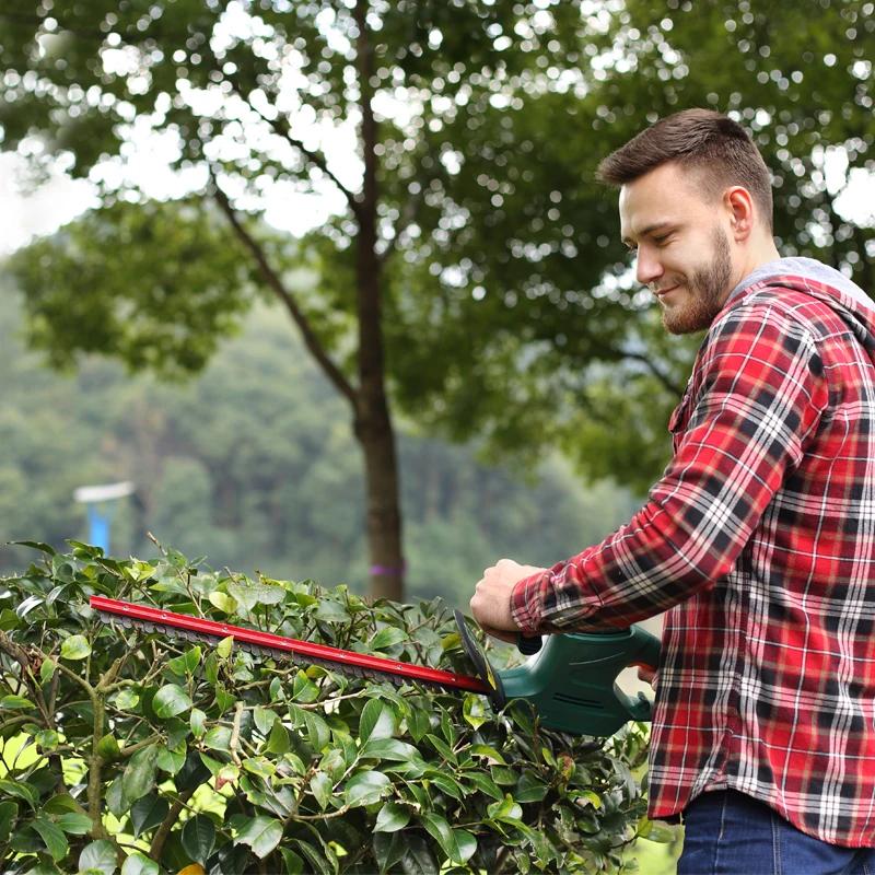 Садовый инструмент EAST, 550 Вт, электрический триммер с двойным переключателем и лезвием 460 мм