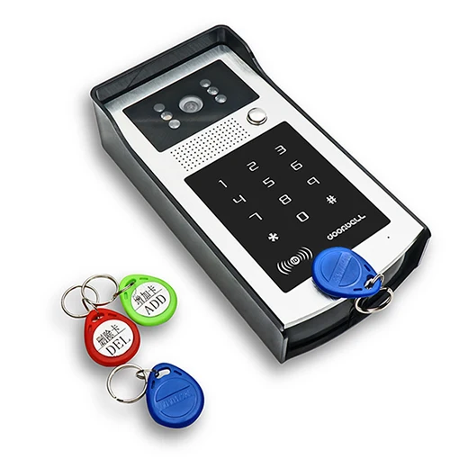 factory wholesale video doorbell camera 9 inch screen wired video door phone intercom system for villa