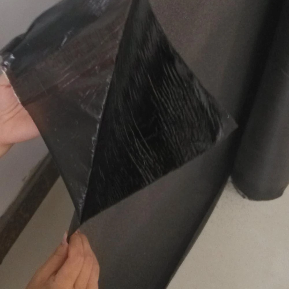 Sand membrane self sealing ice and water barrier product