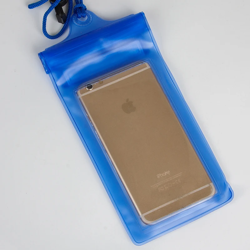 Mobile Phone Waterproof Bag Transparent Protective Case Touch Screen Universal Swimming Waterproof Bag