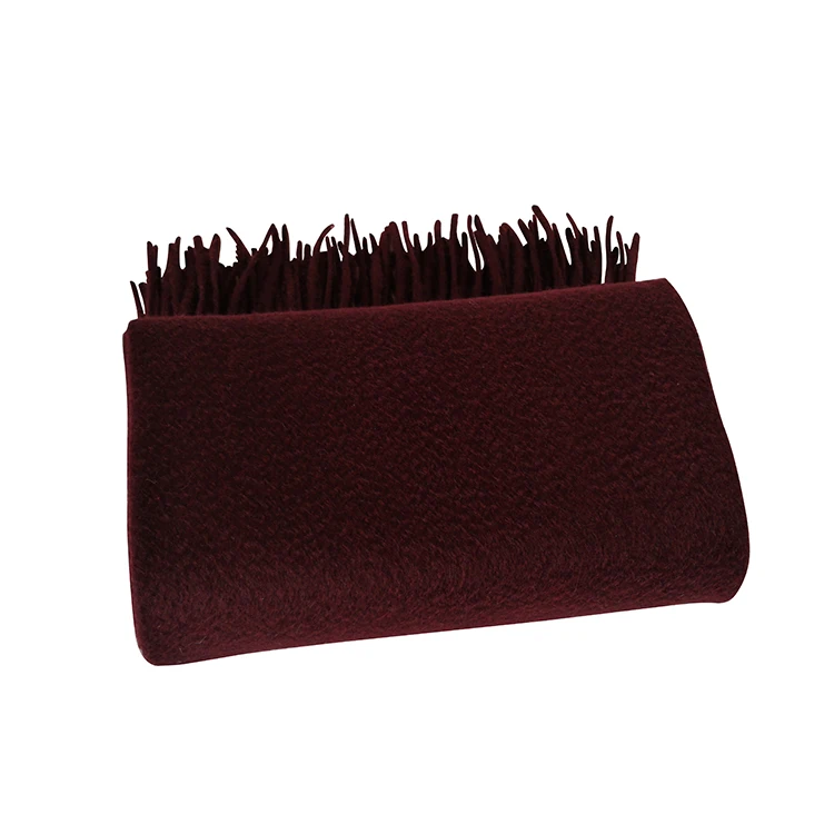 
Fashion custom design colorful solid plaid acrylic cashmere wool scarf 