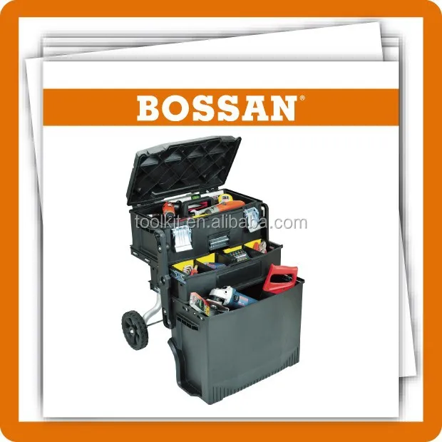 Large Tool Box Professional Trolley with Wheel