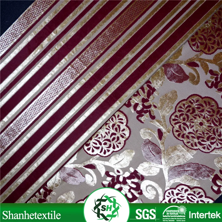
Wholesale ,Thomasville Dubai Materials Custom Embroidery Velour Ashley Furniture Fabric For Curtains 