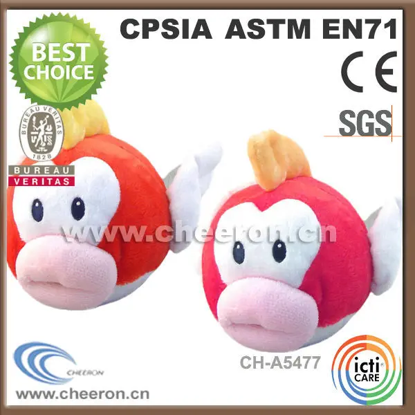 red soft monster bird head shape with competitive price