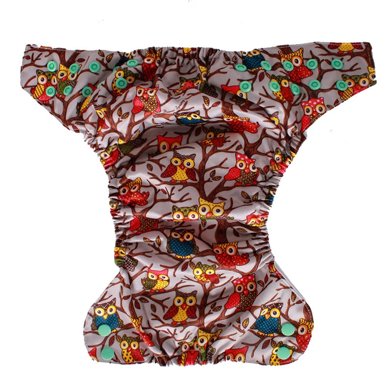 
Reusable premature newborn baby cloth diaper nappy for 0-6 months side opening snaps 
