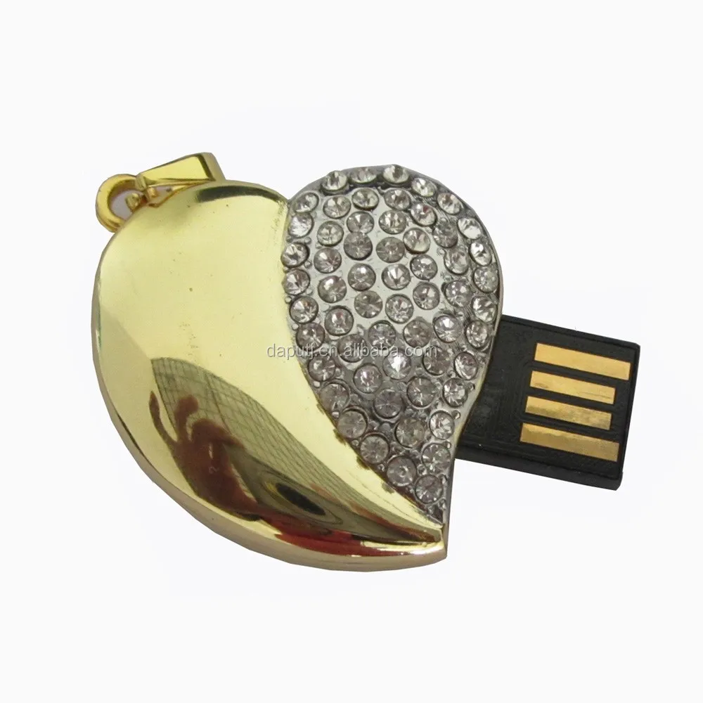 2015 new gift / usb drive in heart shape / fancy usb memory gadget