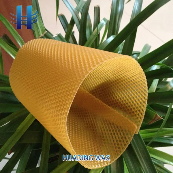 Natural Beeswax Sheet Honeycomb Wax Frames Bee Nest Foundation Beekeeping Honey Hive Garden Equipment Tool for Beekeepers