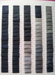 single faced black quilted fabric / polyester wadding quilted thermal fabric / padded puffer fabric