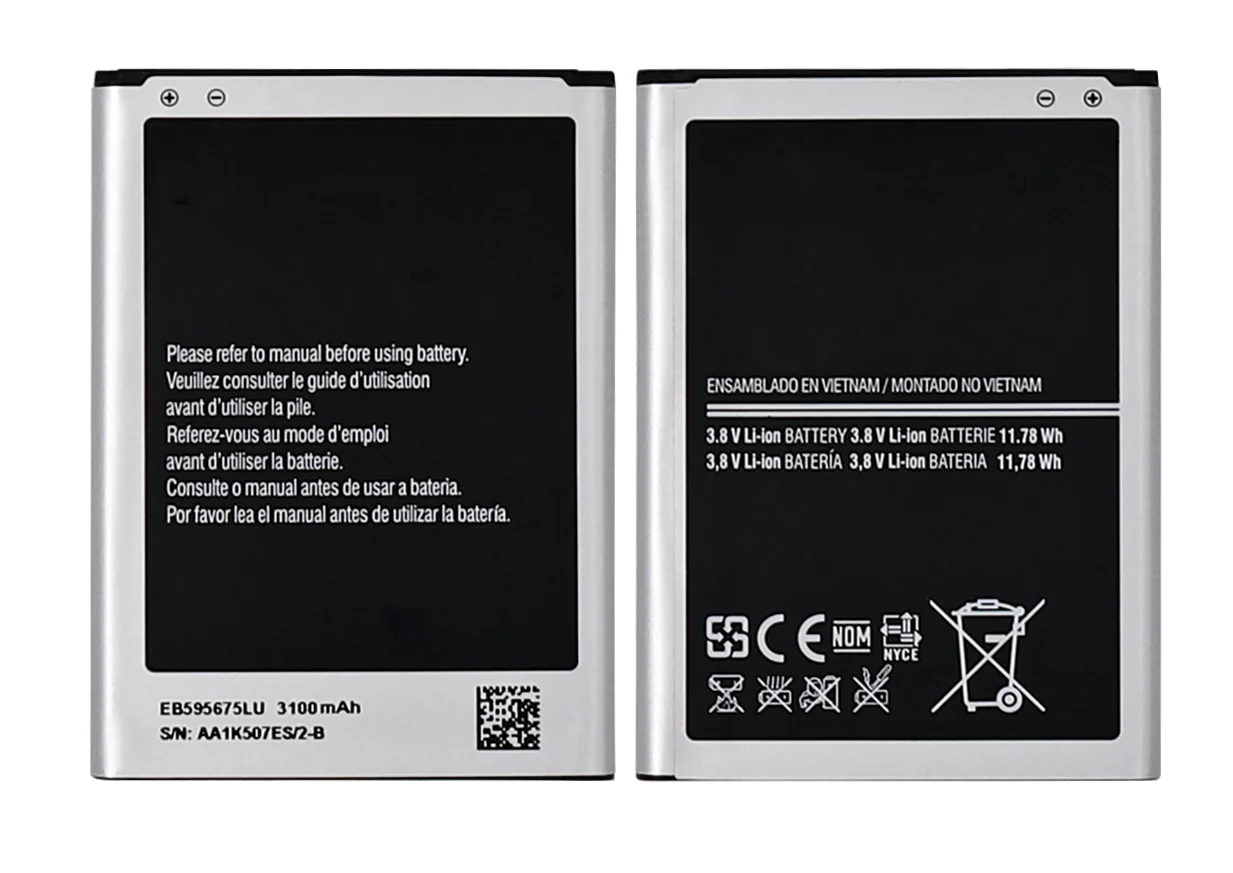 Battery for Samsung Galaxy Note 2 GT LTE N7105 N7100 N7105 (3100mAh)