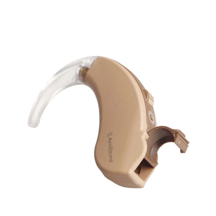 Battery Replaceable Full Digital Earphone 4 Listening Modes BTE Hearing Products