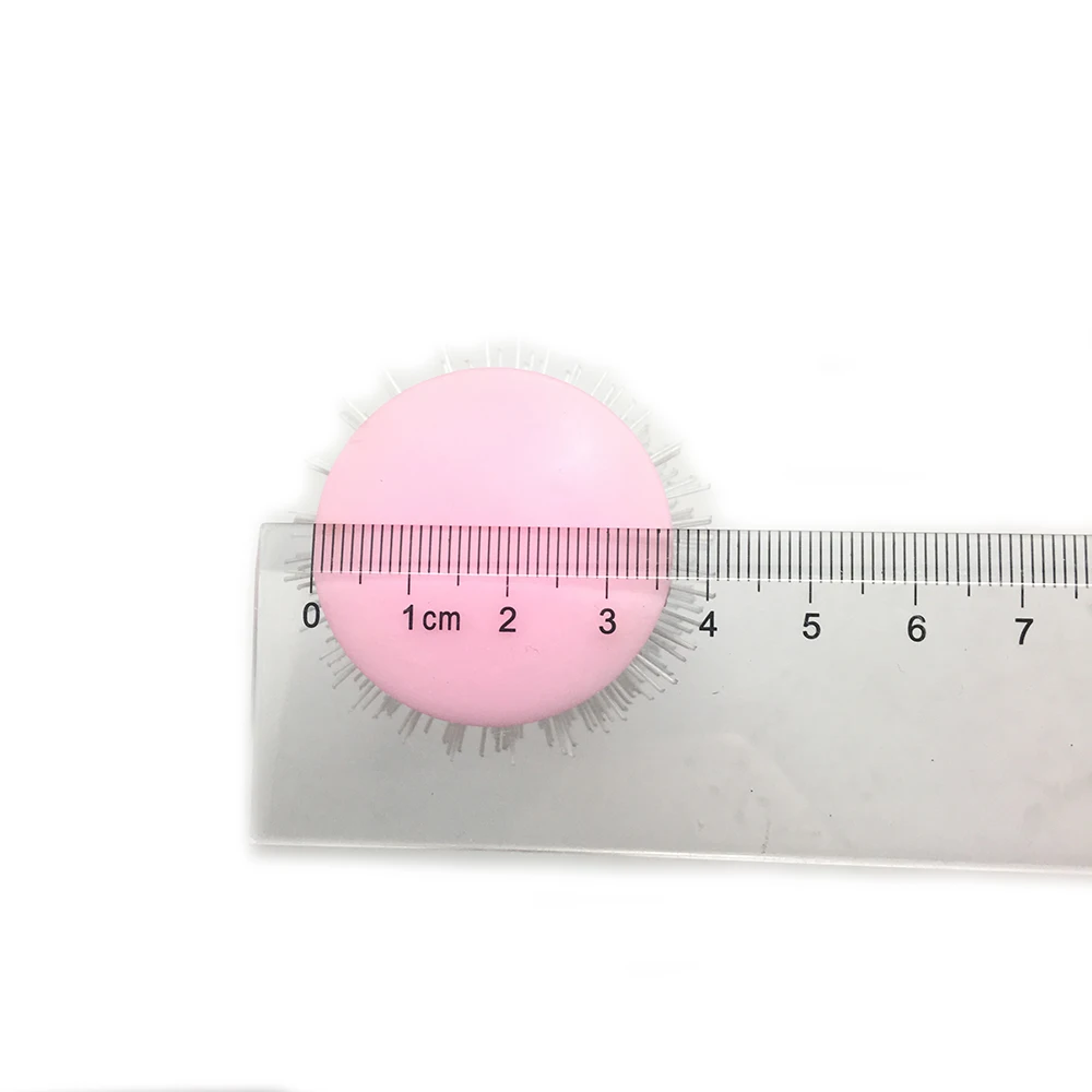 Osaki Brand Angel Wholesale boar professional hair brush Ermochromic Ceramic  Brush Roll Round Salon pink hair brush