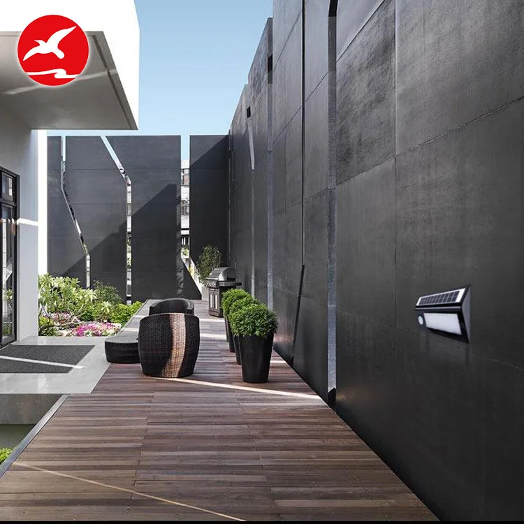 4w solar street light high luminous flux motion sensor ip65 waterproof outdoor led wall light