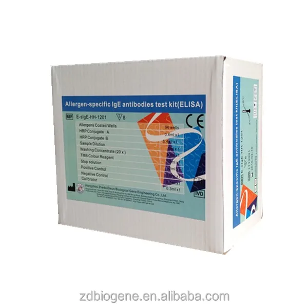 
Allergen-specific IgE antibodies test kit(ELISA) 