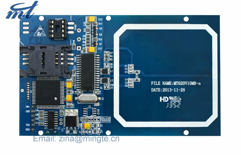 13.56MHz RS232 Contactless ic Card Reader MT318-620