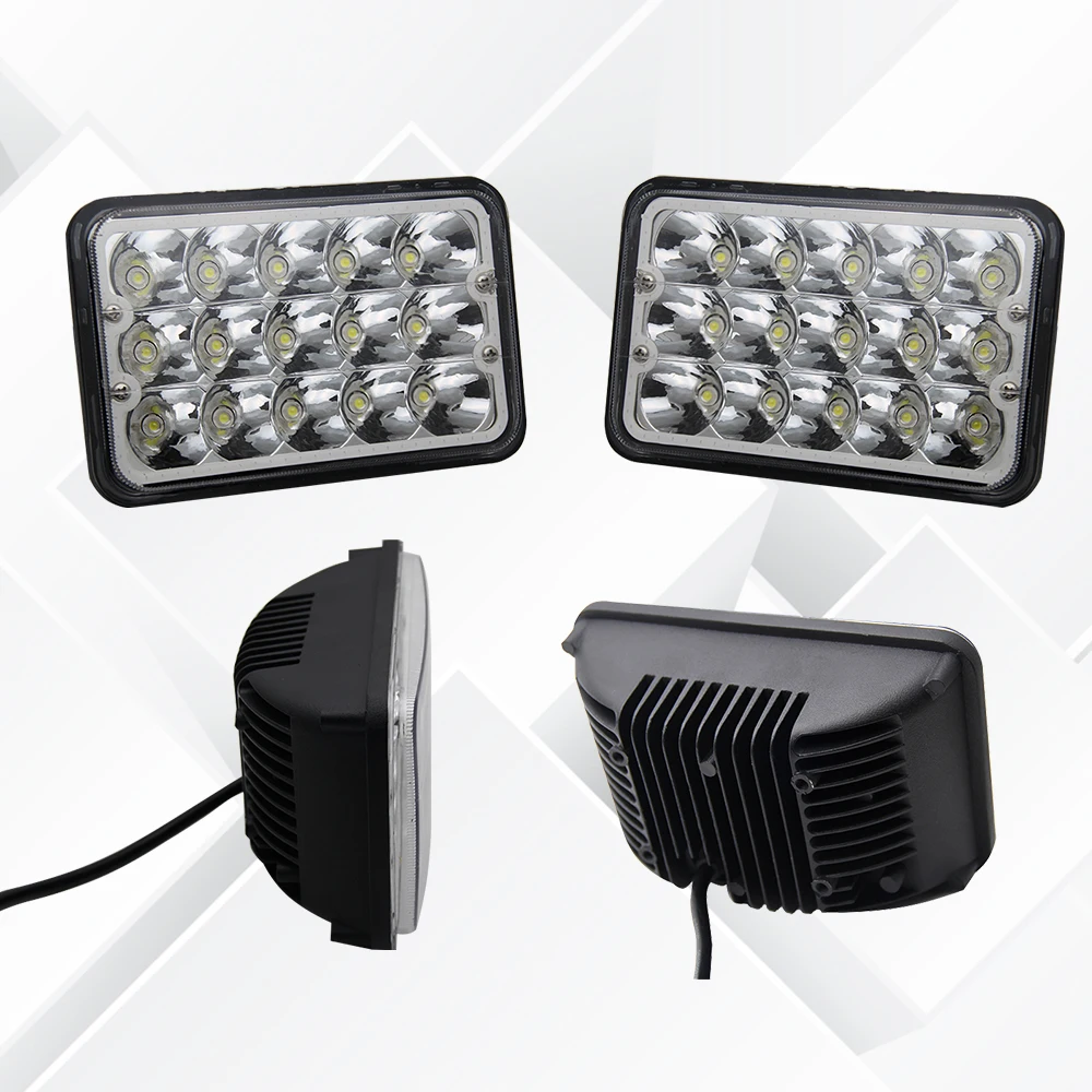 Auto System Truck 5inch Angel Eye 4x6 Inch Led Headlight Lights
