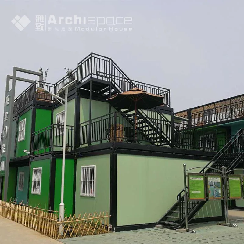 
CYMB high-quality steel movable houses with model building 