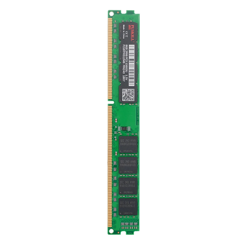  PUSKILL DDR3 8 Гб 2RX8 PC3 10600U Настольный 1333 МГц Sodimm