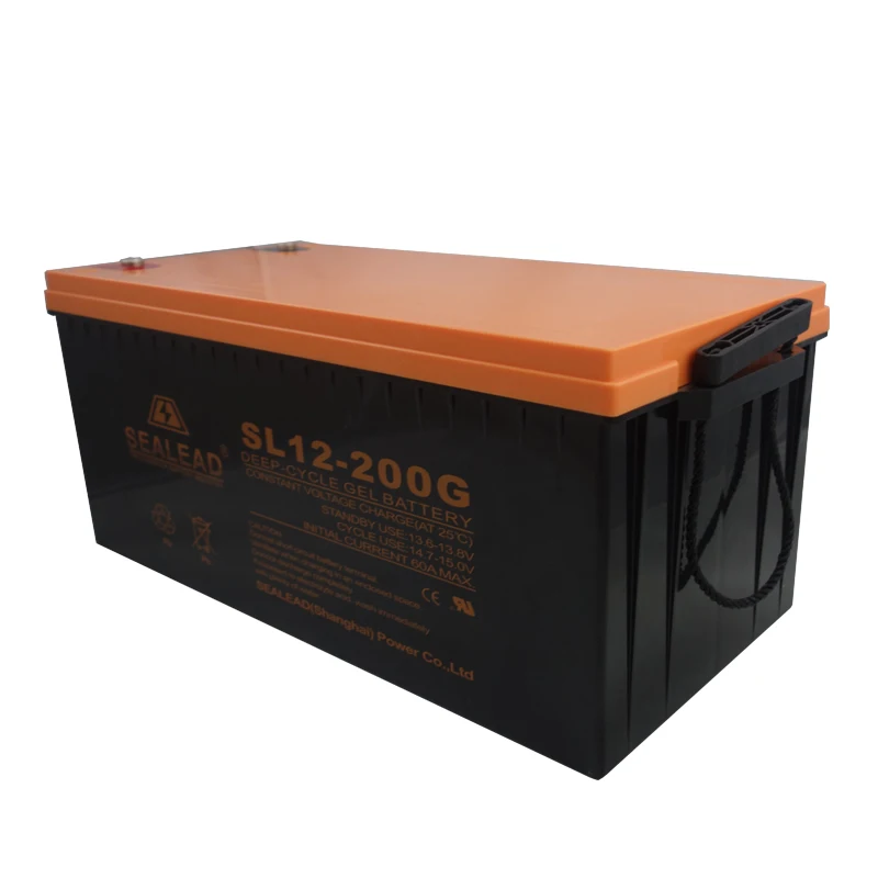 
Great power 12v 200ah dry cell Gel battery for supply 
