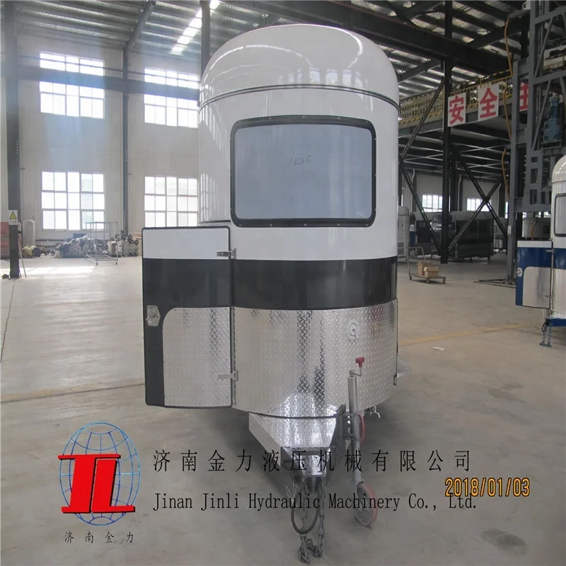 
2HSL-D 2 horse trailer straight load with kitchen 