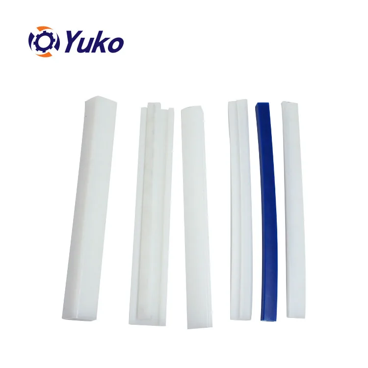 Top quality food grade plastic uhmwpe sheet conveyor plastic wear strip