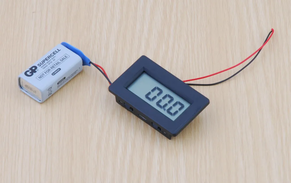 Panel LCD dc digital Voltmeter PM438