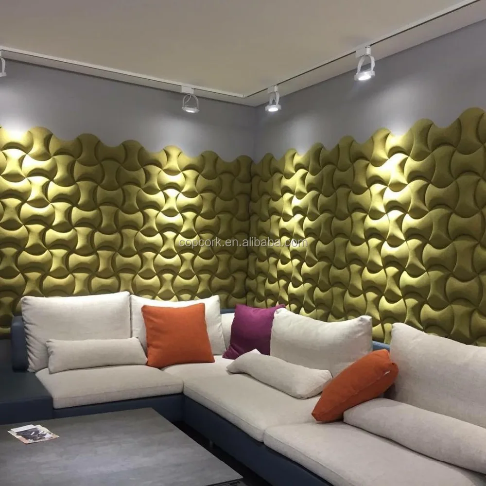 
Internal cork wall covering panels for natural type decoration 