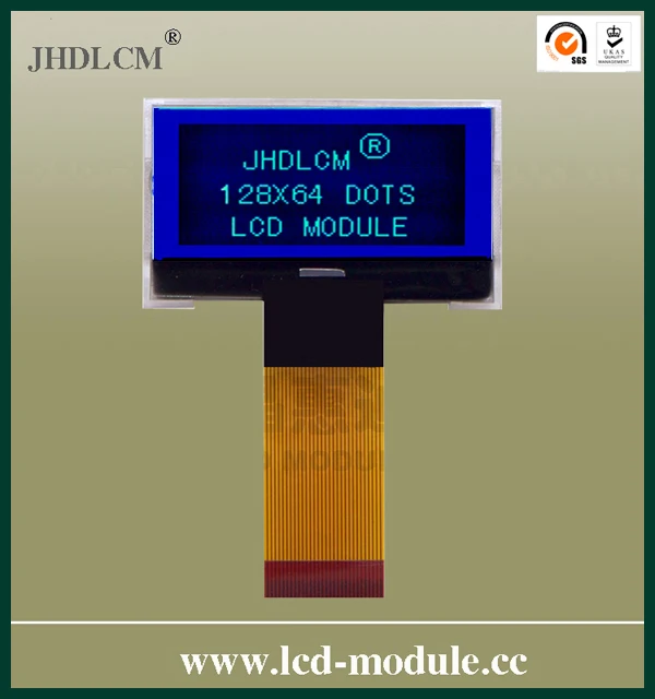 монохромный графический жк-модуль JHD13264-G23BTB-BL