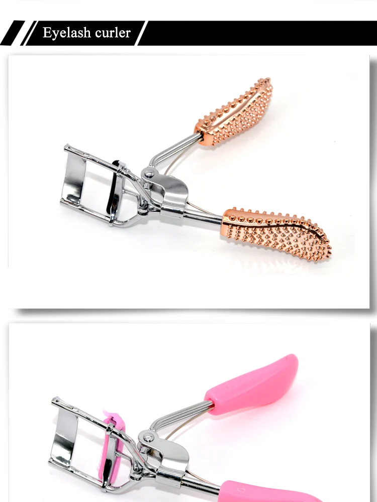 Mink Lashes Customized Logo Wholesale Hot Selling Eyelash Curler Private Label Tools False Eyelashes Curlers Tweezers Clip